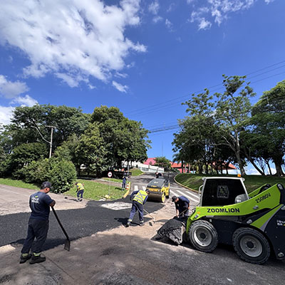 Recapeamento de vias