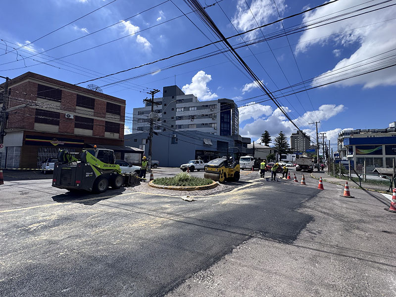 Recapeamento de vias