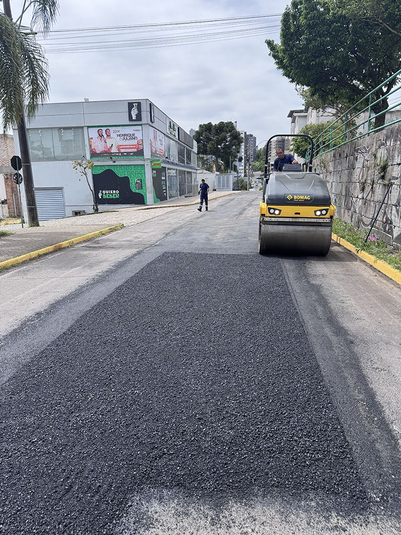 Recapeamento de vias