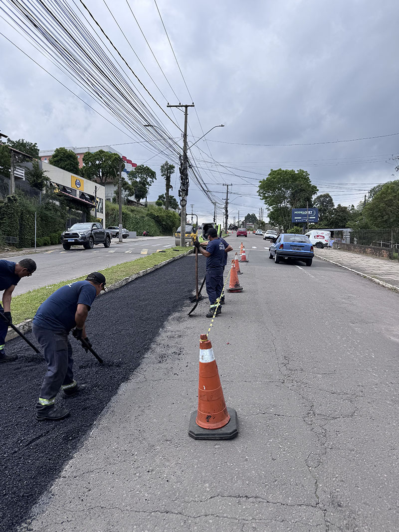 Recapeamento de vias